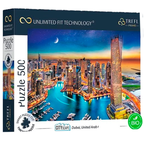 Puzzle Trefl Dubai 9+/ Numărul de piese: 500 photo 2