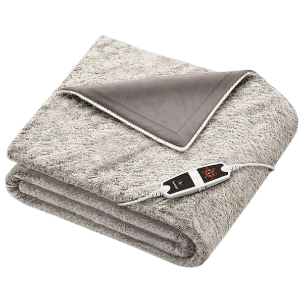 Pătură electrică Beurer HD150 Nordic XXL 150 W / Flis / Taupe photo 1