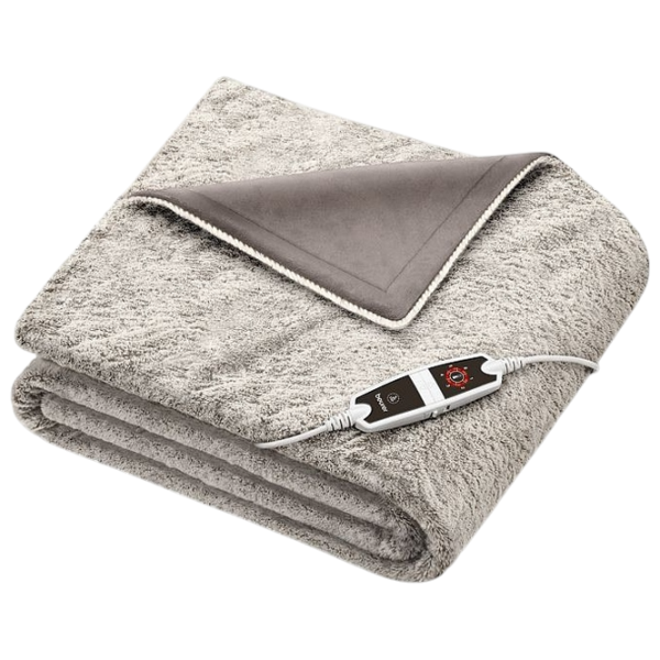 Pătură electrică Beurer HD150 Nordic XXL 150 W / Flis / Taupe photo 1