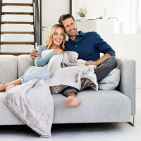 Электрическое одеяло Beurer HD150 Nordic XXL 150 Вт / Флис / Taupe photo 2