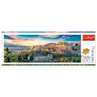 Puzzle Trefl Panorama "Acropolis, Athena 9+/ Numărul de piese: 500 photo 2