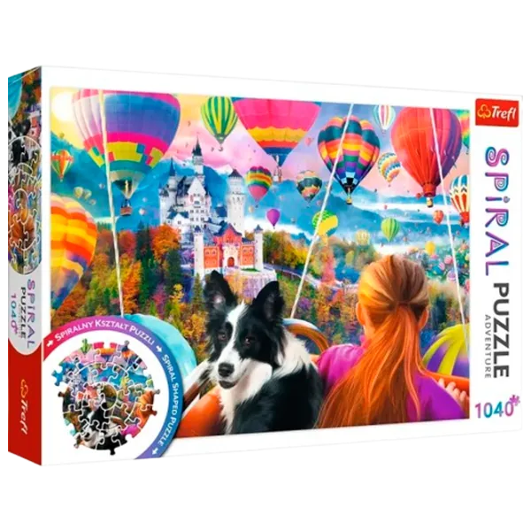 Puzzle Trefl Spiral Puzzles 9+/ Numărul de piese: 1040 photo 1