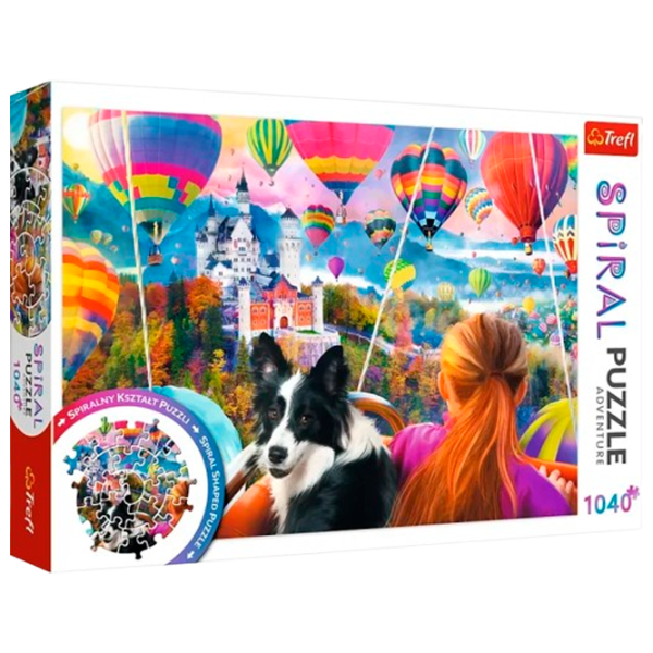 Puzzle Trefl Spiral Puzzles 9+/ Numărul de piese: 1040 photo 1