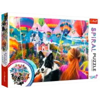 Puzzle Trefl Spiral Puzzles 9+/ Numărul de piese: 1040