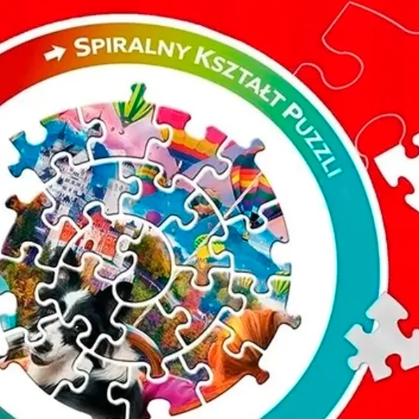 Puzzle Trefl Spiral Puzzles 9+/ Numărul de piese: 1040 photo 2