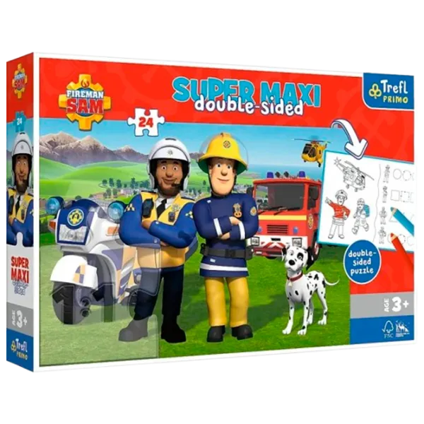 Puzzle Trefl Super Maxi 9+/ Numărul de piese: 24 photo 3