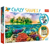 Puzzle Trefl crazy shapes 9+/ Numărul de piese: 600