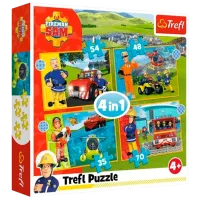 Puzzle Trefl Brave Fireman Sam 4+/ Numărul de piese: 207