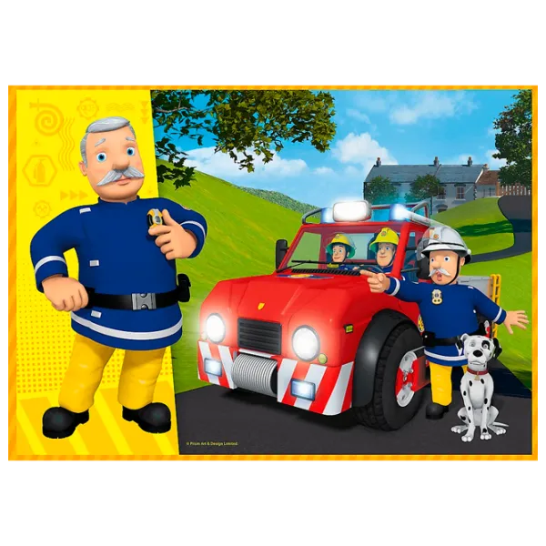Puzzle Trefl Brave Fireman Sam 4+/ Numărul de piese: 207 photo 2