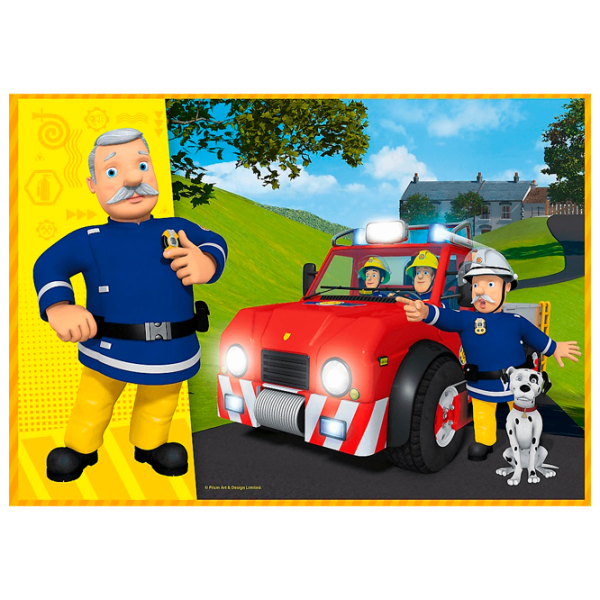 Puzzle Trefl Brave Fireman Sam 4+/ Numărul de piese: 207 photo 2