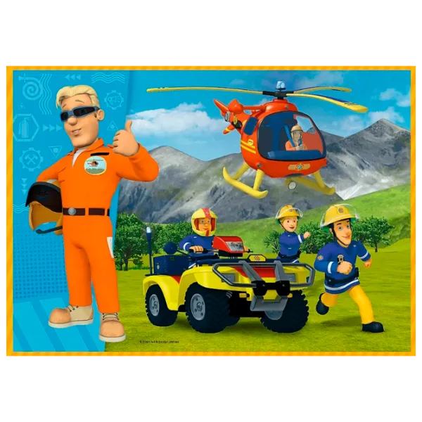 Puzzle Trefl Brave Fireman Sam 4+/ Numărul de piese: 207 photo 3