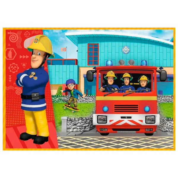Puzzle Trefl Brave Fireman Sam 4+/ Numărul de piese: 207 photo 4