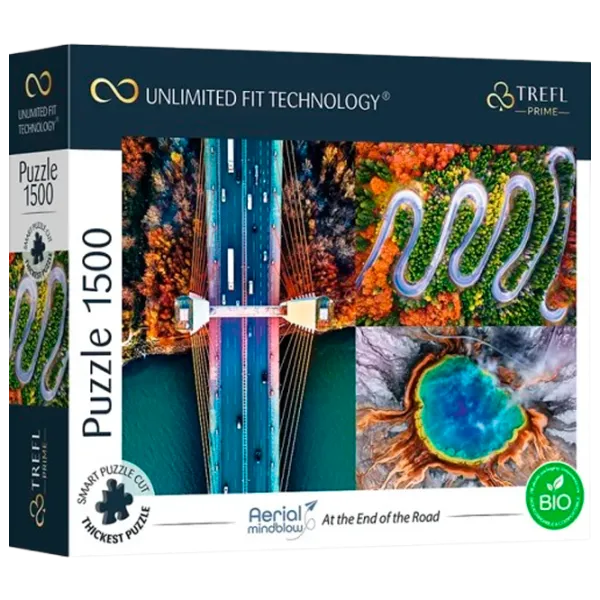 Puzzle Trefl At the End of the Road 10+/ Numărul de piese: 1500 photo 2