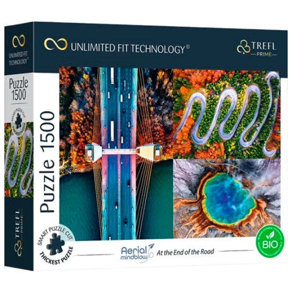 Puzzle Trefl At the End of the Road 10+/ Numărul de piese: 1500 photo 2