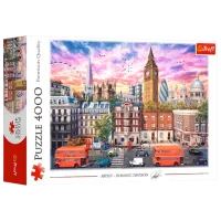 Puzzle Trefl Around London 10+/ Numărul de piese: 4000