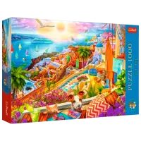 Puzzle Trefl Santorini 10+/ Numărul de piese: 1000
