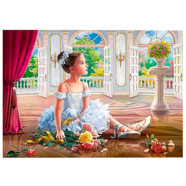 Puzzle Trefl Little ballerina 10+/ Количество деталей: 500 photo 2
