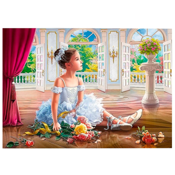 Puzzle Trefl Little ballerina 10+/ Количество деталей: 500 photo 2