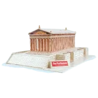 Puzzle 3D Richi Parthenon 5+/ Numărul de piese: 