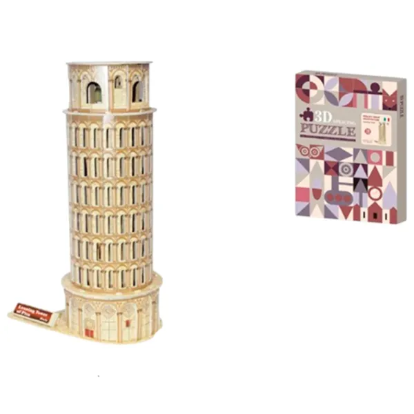 Puzzle 3D Richi Leaning Tower 5+/ Numărul de piese:  photo 2