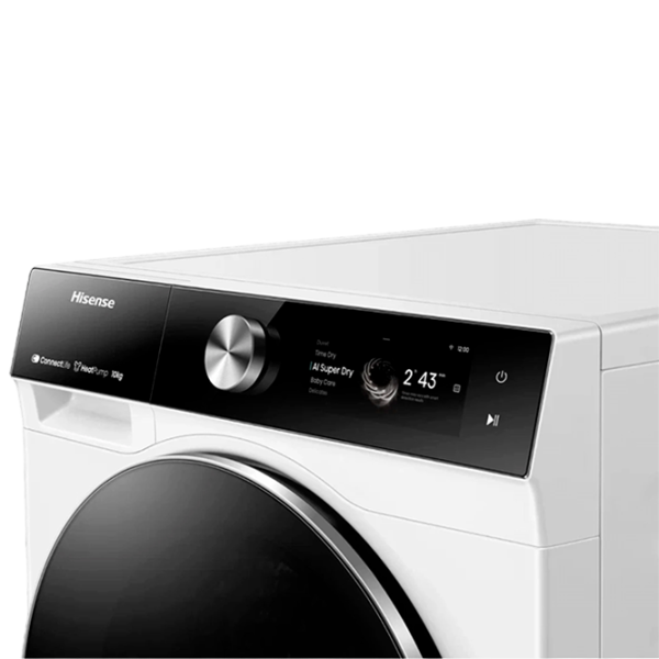 Mașină de uscat rufe Hisense DH7S107BW 10 kg/ White photo 4