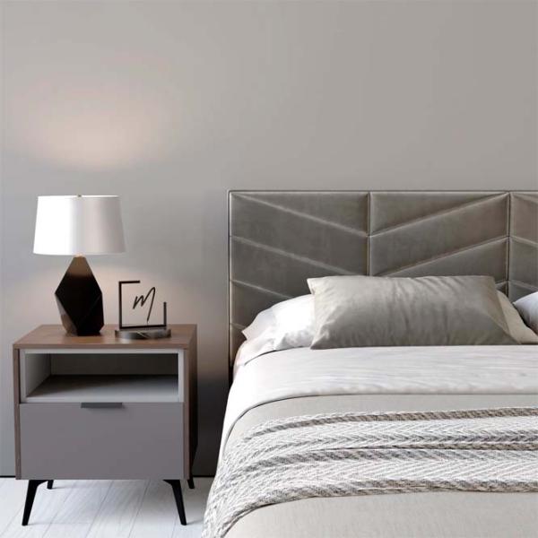 Кровать My-Style my-Sofi 140 x 200 см / Фанера / Тёмно-серый photo 6