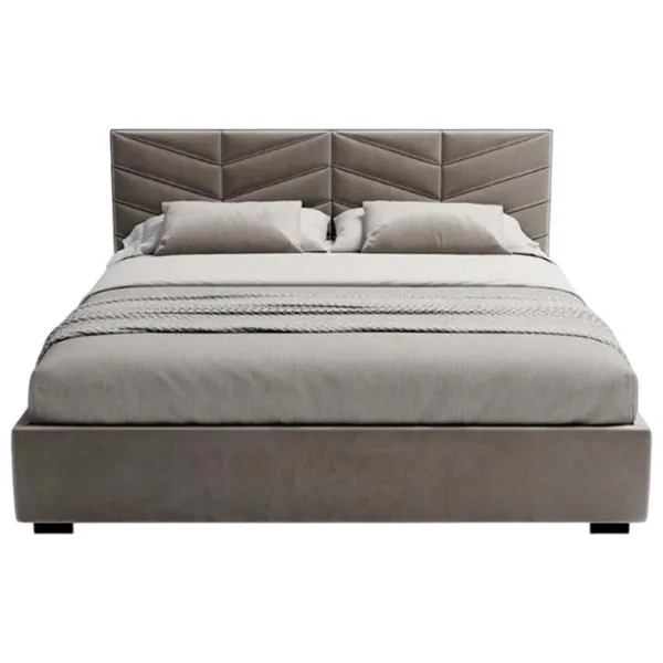 Кровать My-Style my-Sofi 200 x 200 см / Фанера / Тёмно-серый photo 3