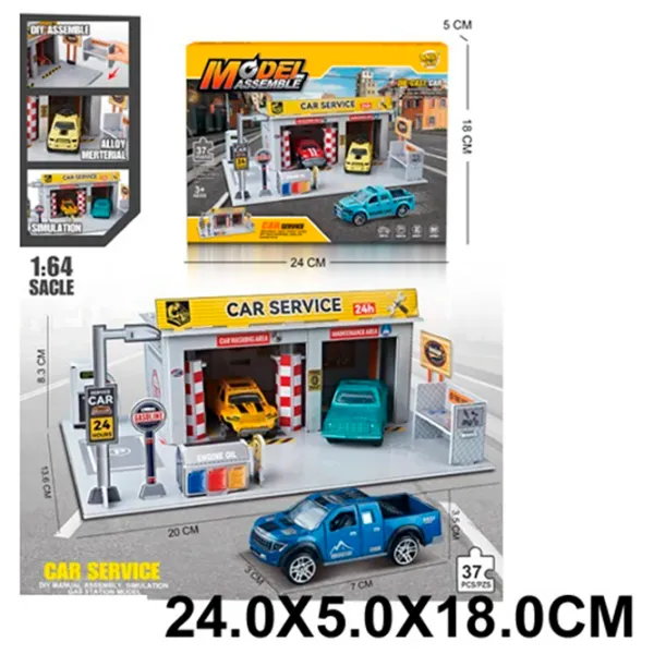 Puzzle 3D Richi 82103 3+/ Numărul de piese: 37 photo 2