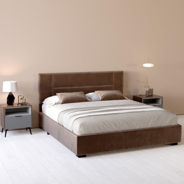 Кровать My-Style my-Emma 140 x 200 см / Фанера / Тёмно-коричневый photo 5