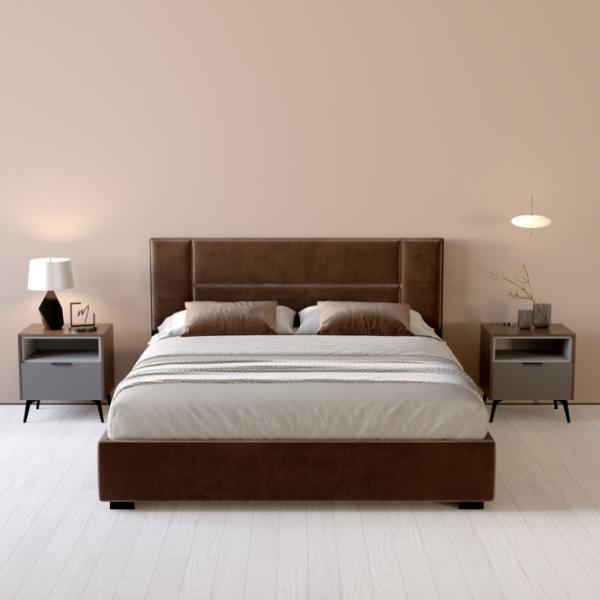 Кровать My-Style my-Emma 160 x 200 см / Фанера / Тёмно-коричневый photo 6