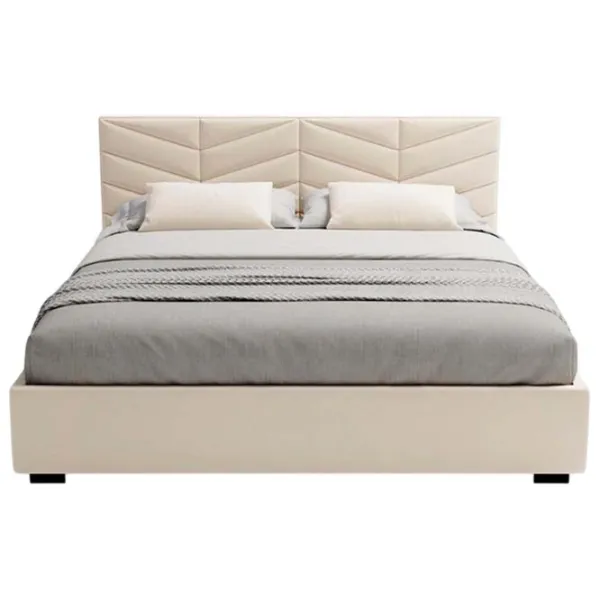 Кровать My-Style my-Sofi 90 x 200 см / Фанера / Кремовый photo 3