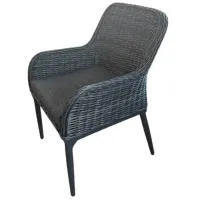 Садовый стул Hydro-S CREATIV Алюминий / Пластик / Antracit Черный