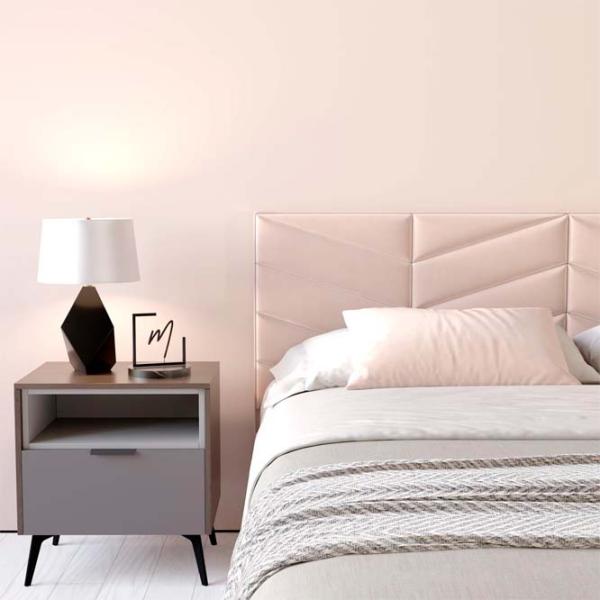 Pat My-Style my-Sofi 90 x 200 cm / Placaj / Light-pink photo 7