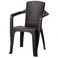 Scaun de grădină Hydro-S Infinity Plastic / Plastic / Wengue Wengue