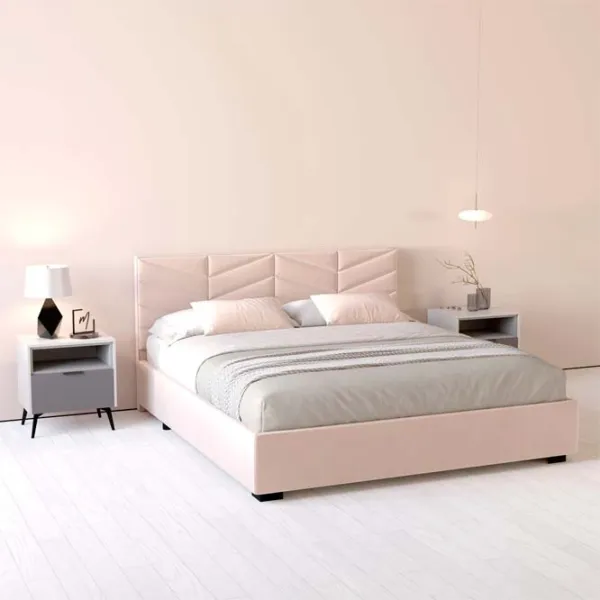 Кровать My-Style my-Sofi 120 x 200 см / Фанера / Светло-розовый photo 4