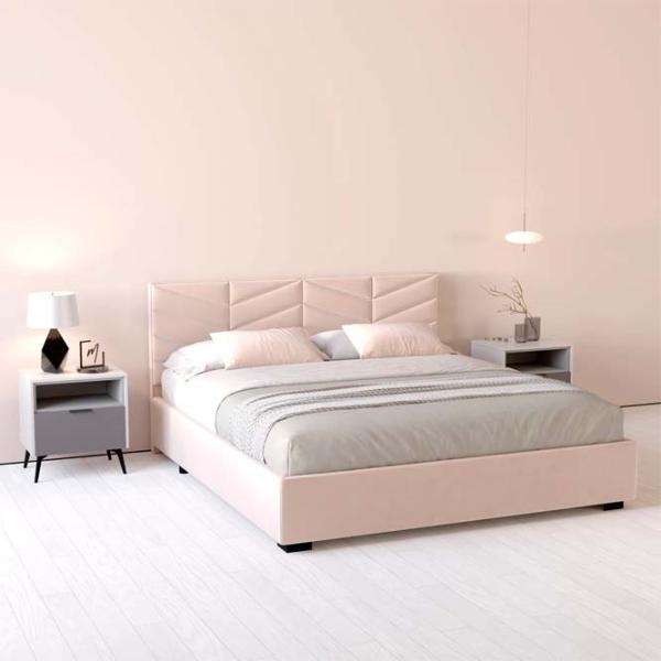 Кровать My-Style my-Sofi 120 x 200 см / Фанера / Светло-розовый photo 4