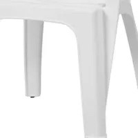 Садовый стул Hydro-S Infinity Пластик / Пластик / Белый White photo 3