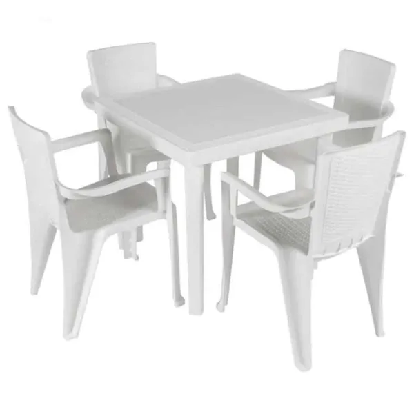 Scaun de grădină Hydro-S Infinity Plastic / Plastic / White White photo 4