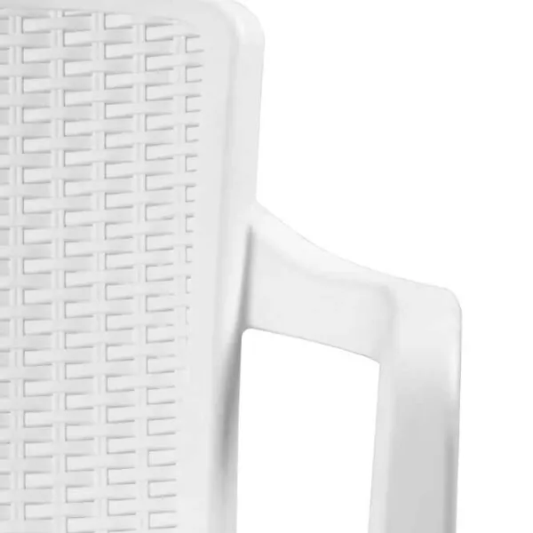 Scaun de grădină Hydro-S Infinity Plastic / Plastic / White White photo 5