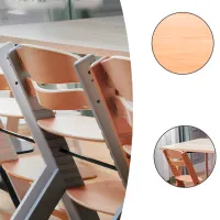 Стульчик для кормления KinderKraft Enock (KKKENOCWHT0000) / 6 месяцев / Натуральное дерево photo 13