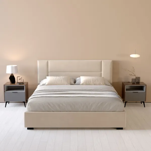 Кровать My-Style my-Emma 120 x 200 см / Фанера / Кремовый photo 6