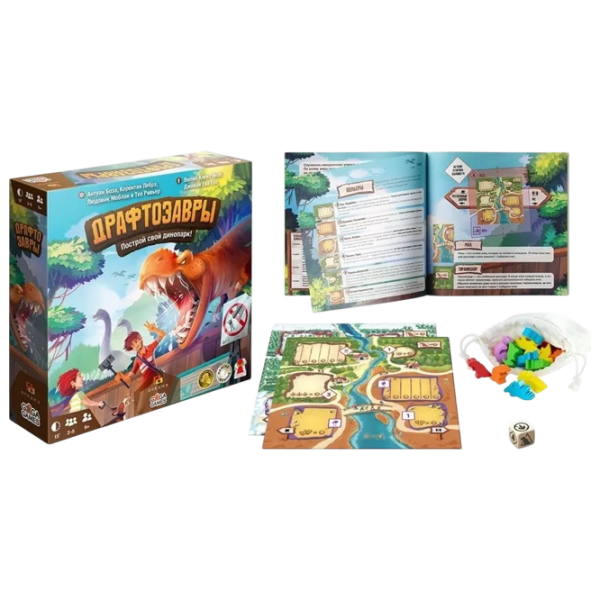 Joc de masă GaGa Games Draftosaurs 6+/ Strategie photo 1