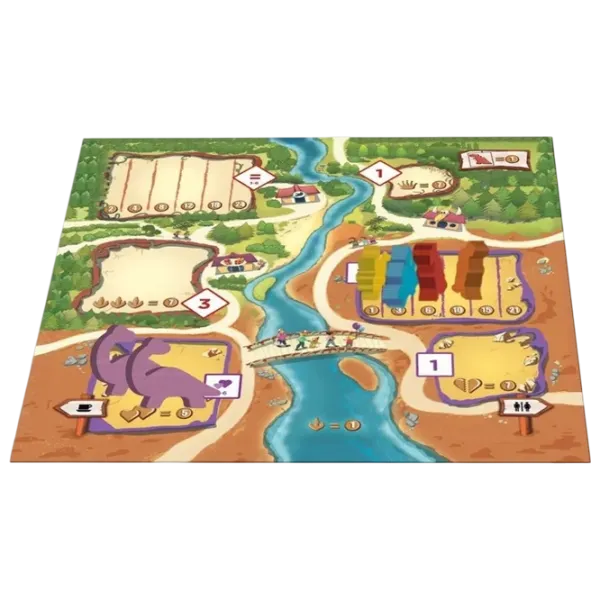 Joc de masă GaGa Games Draftosaurs 6+/ Strategie photo 2
