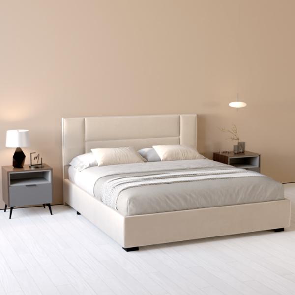 Кровать My-Style my-Emma 160 x 200 см / Фанера / Кремовый photo 5