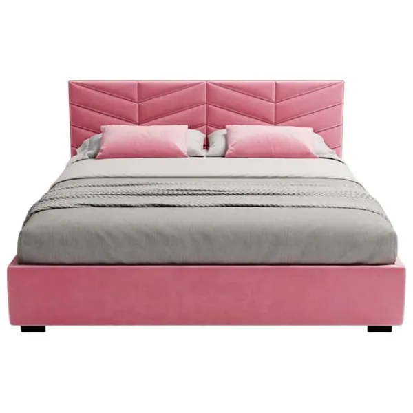 Кровать My-Style my-Sofi 160 x 200 см / Фанера / Розовый photo 3