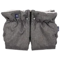 Рукавицы для коляски Zaffiro Plush Плюш / Grey