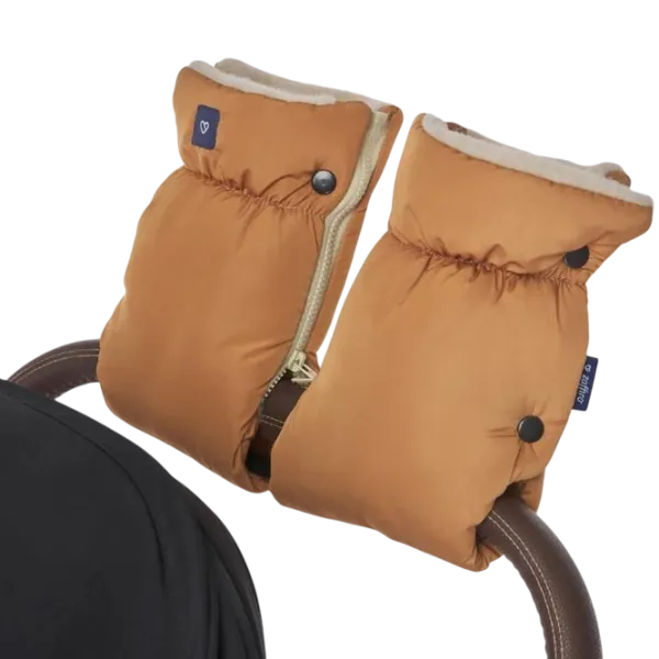 Mănuși pentru cărucior Zaffiro Plush Pluș / Honey photo 3