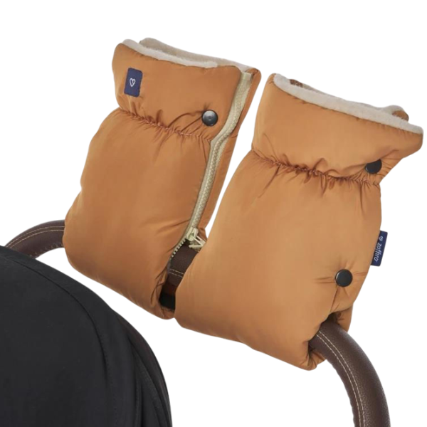 Mănuși pentru cărucior Zaffiro Plush Pluș / Honey photo 3