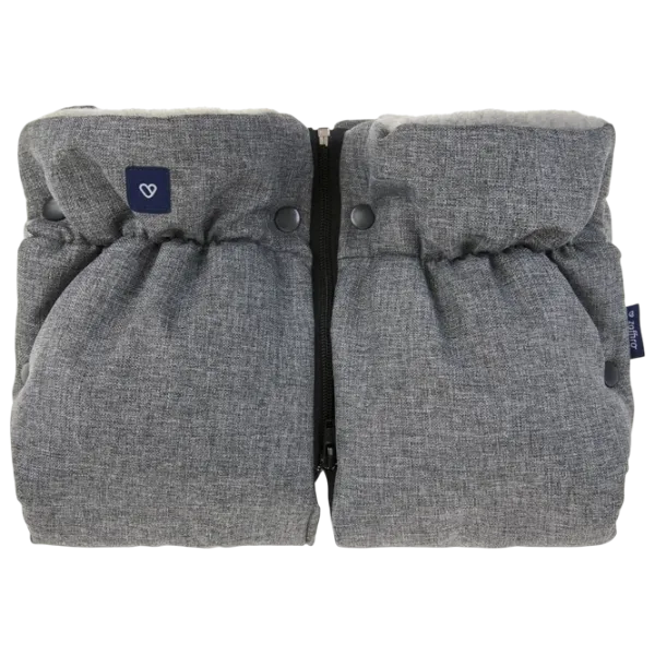 Рукавицы для коляски Zaffiro Wool Premium Шерсть / Grey photo 1