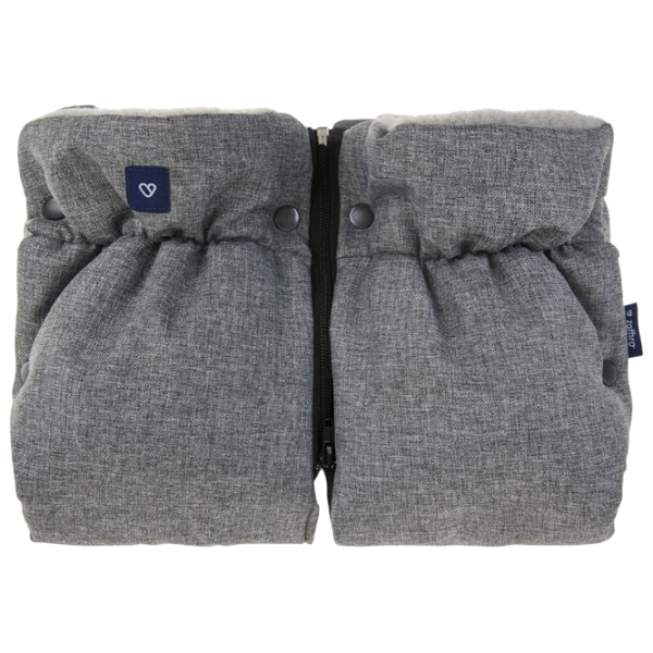 Рукавицы для коляски Zaffiro Wool Premium Шерсть / Grey photo 1
